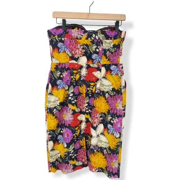 Antrho Moulinette Soeurs Tropica Strapless Dress - Picture 9 of 11